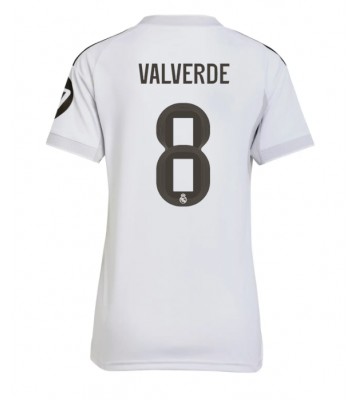 Real Madrid Federico Valverde #8 Replik Heimtrikot Damen 2025-26 Kurzarm